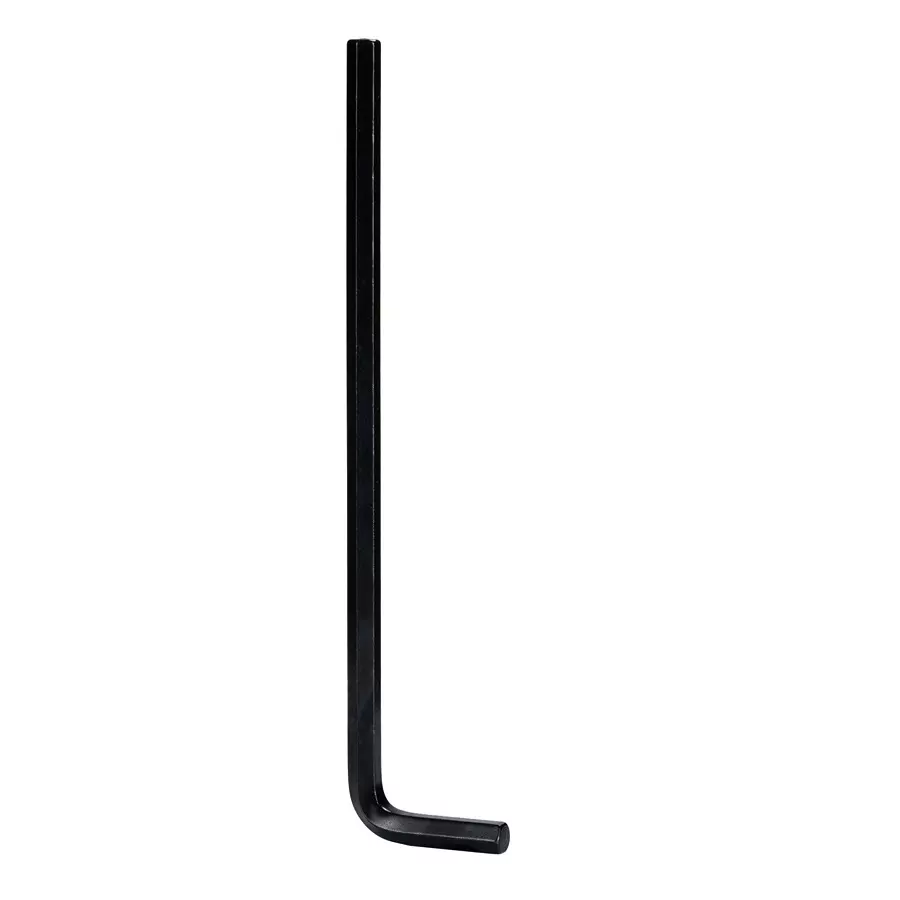 RS PRO Hex Key Set 6 mm Hex Extra Long Chrome Vanadium Steel Blackened 90 mm L, 2658373 (Pack of 50)
