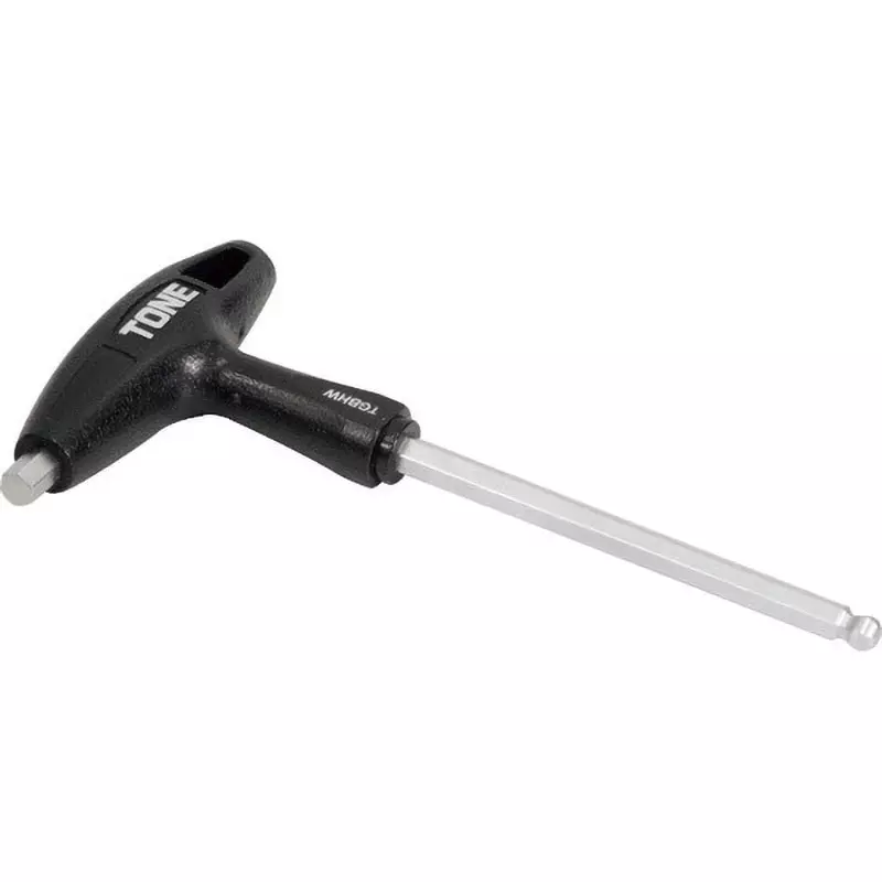 TONE Grip Ball Point Hexagon Wrench 5 mm, TGBHW-05