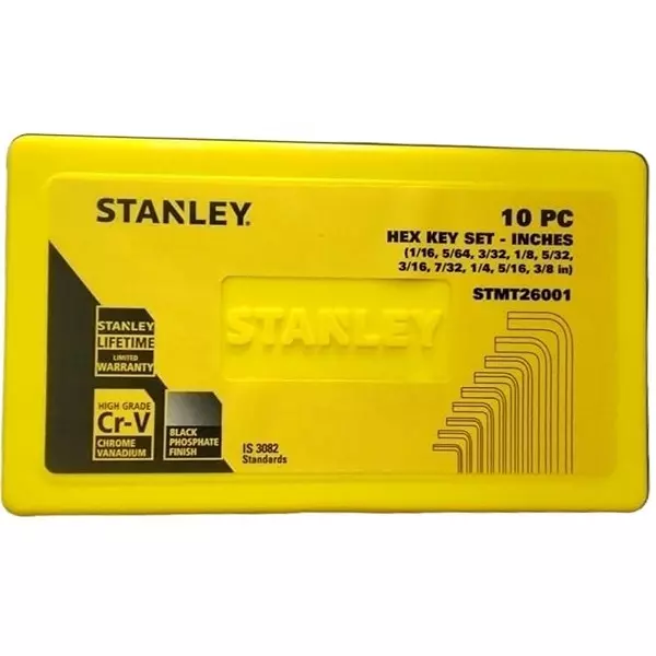 stanley-10-pcs-hex-key-set-black-finish-chrome-vanadium-steel-body-packed-in-plastic-case-stmt26001