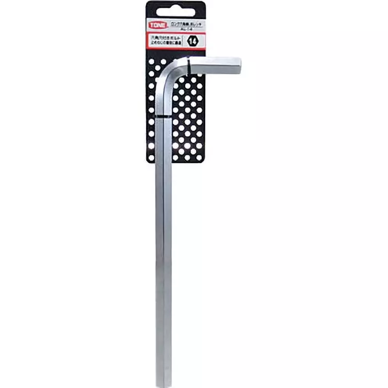 TONE Master Tool Long Hexagon Stick L Shape Wrench 14 mm Hex Size, AL-14
