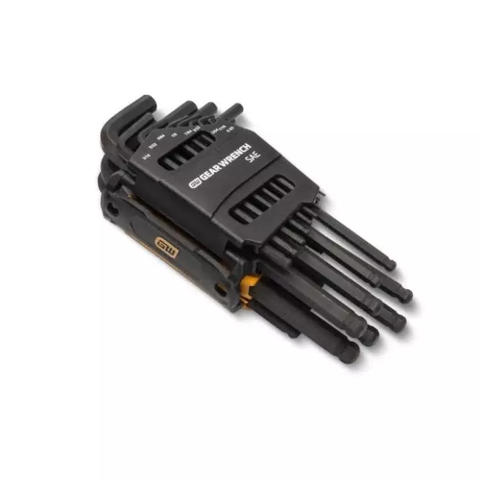 GEARWRENCH Hex Key Metric, 26 Piece Hex Bit, Ratchet Included, 83505