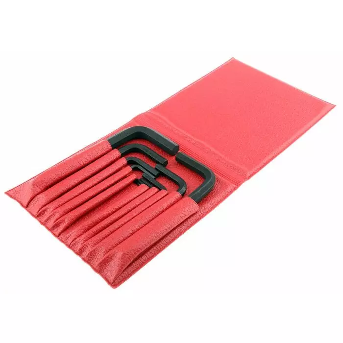Facom 10 piece L Shape Metric Hex Key Set, 1.5mm, 82H.JU10