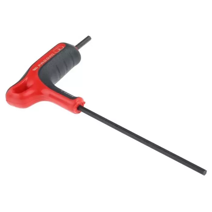 Facom T Shape Metric Hex Key, 3mm, 84TZA.3