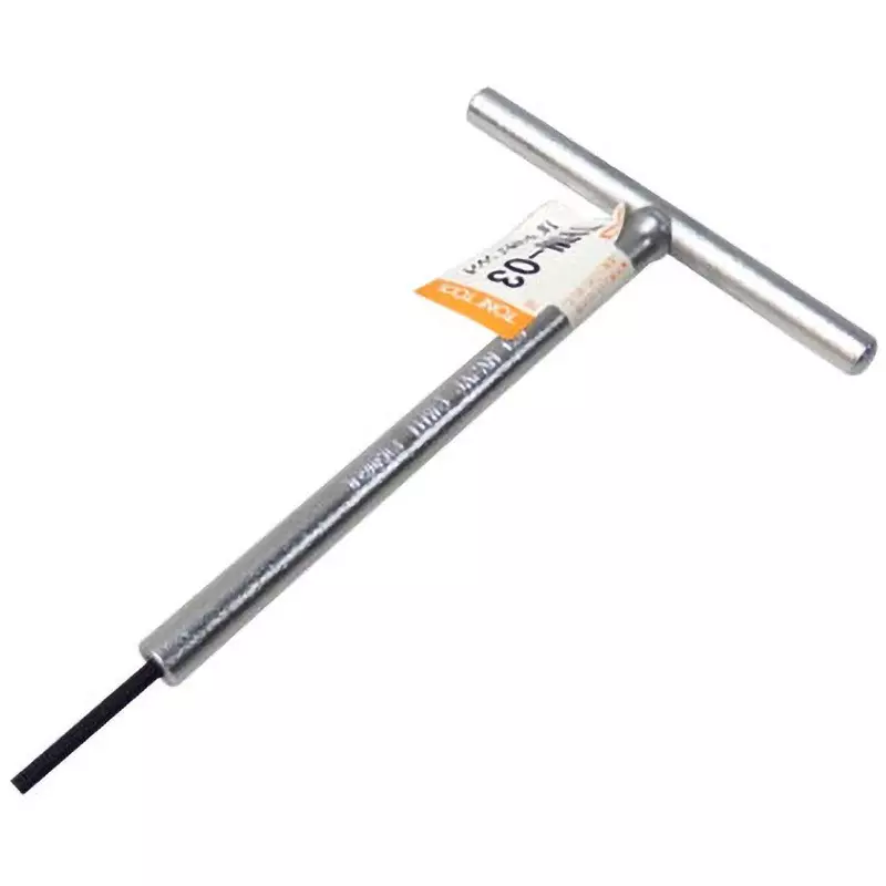TONE T Type Hexagon Wrench 3 mm Size 9 mm Dimension, THW-03