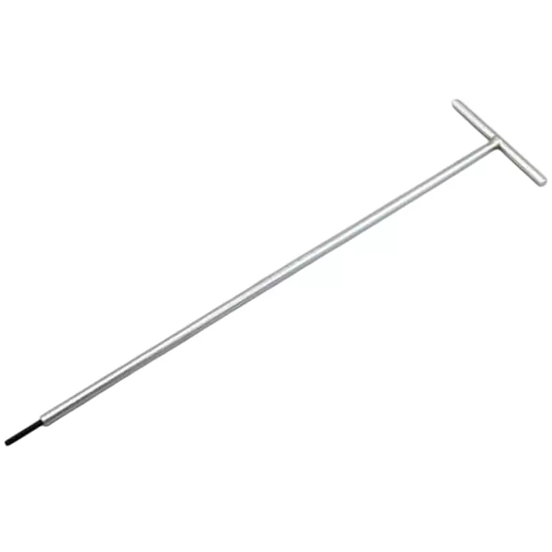 TONE Long T Type Hexagon Wrench 5 mm Hex Size M10 Screw Size, THW-05L500