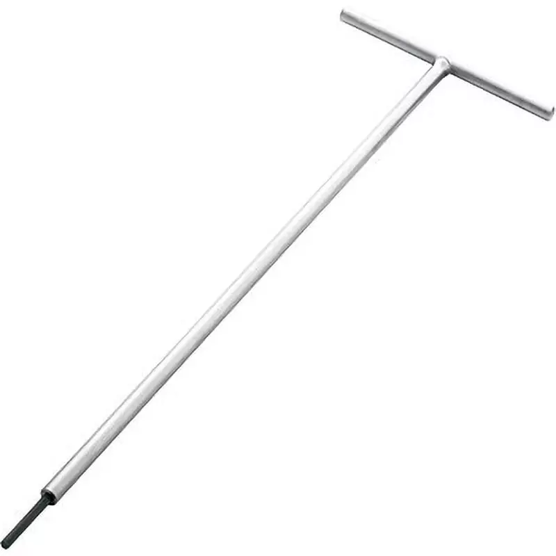 TONE Long T Type Hexagon Wrench 5 mm Hex Size M10 Screw Size, THW-05L500