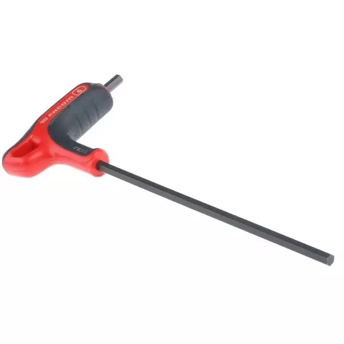 Facom T Shape Metric Hex Key, 6mm, 84TZA.6
