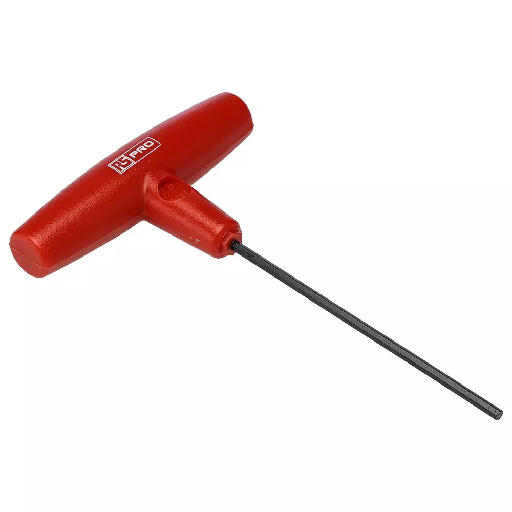 RS PRO Hex Key Set 2.5 mm Hex Long 10 Piece Chrome Vanadium Steel Blackened L, 2658390 (Pack of 10)