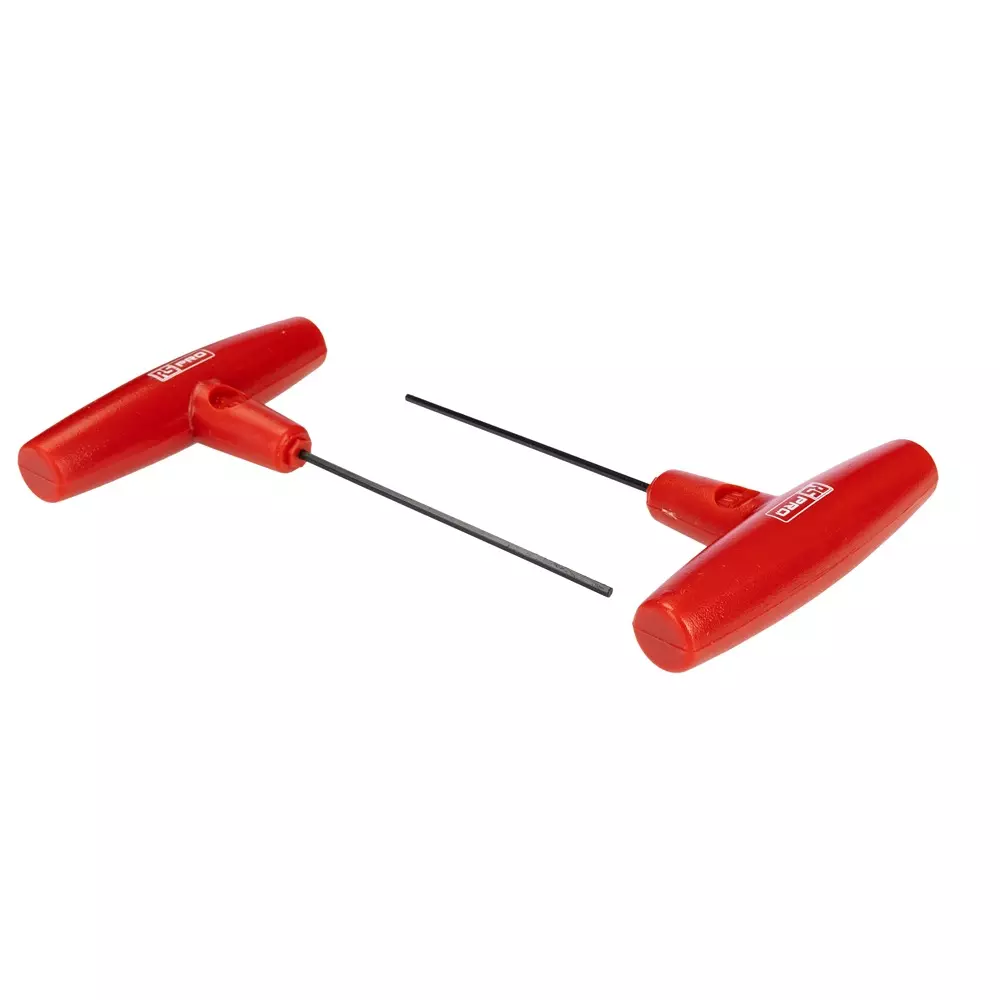 RS PRO Hex Key Set 2 mm Hex Long Chrome Vanadium Steel Blackened 82 mm T, 2658391 (Pack of 10)
