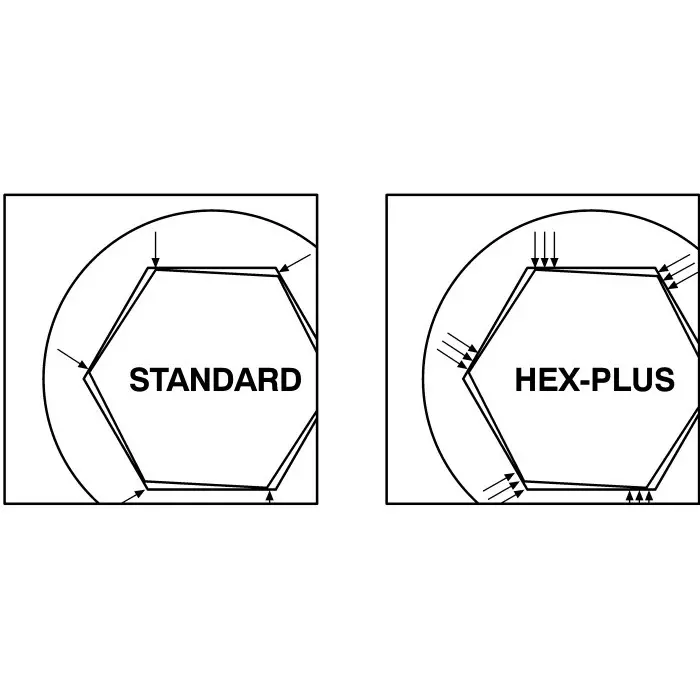 Facom 7 piece Folding Hex Key Set, 2.4, 3, 4, 5, 6, 8 10mm, 86H.JE7A