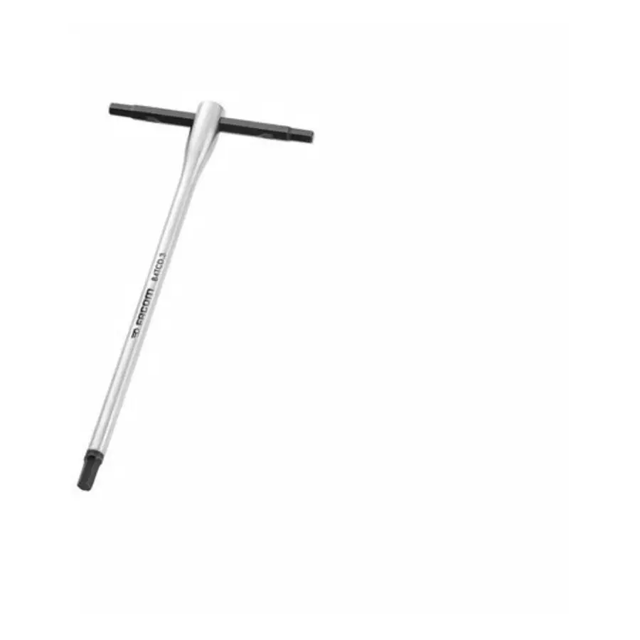 Facom T Shape Metric Hex Key, 5mm, 84TCD.5