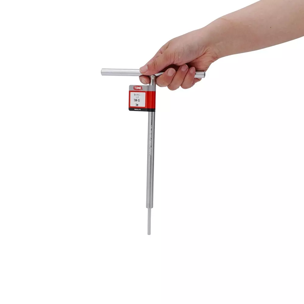 TONE T Type Hexagon Wrench 5 mm Size 11 mm Dimension, THW-05