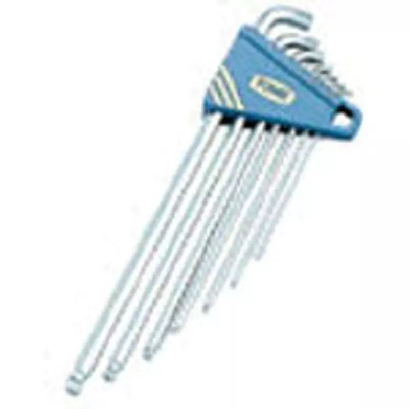 TONE Shaft Long Ball Point L-Shaped Wrench Set, BL700S (7 Pcs Set)