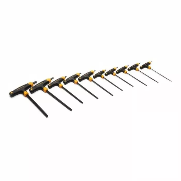 GEARWRENCH Hex Key Imperial, 10 Piece Hex Bit, Ratchet Included, 83523
