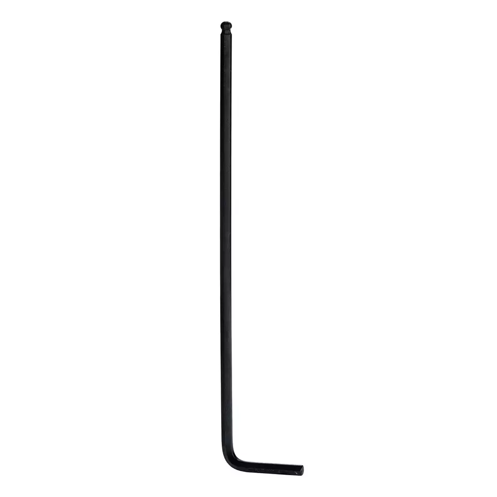 RS PRO Hex Key Set 6 mm Ball End Hexagon Extra Long 50 Piece Chrome Vanadium Steel Blackened L, 2658382 (Pack of 50)