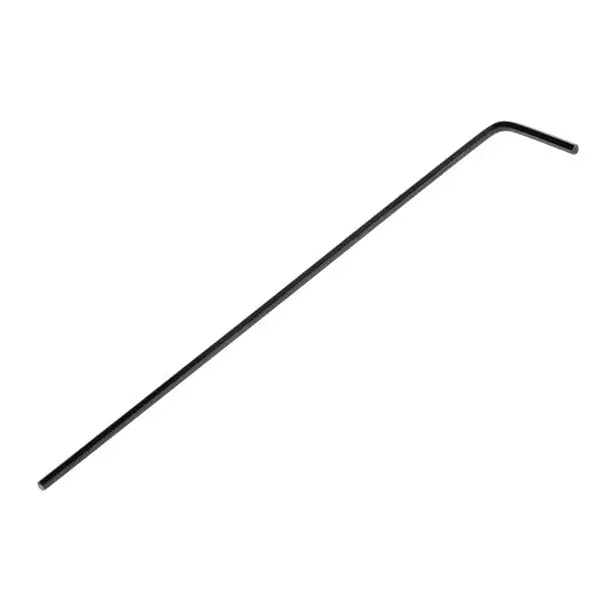 RS PRO Hex Key Set 2 mm Extra Long 50 Piece Chrome Vanadium Steel Blackened L, 2658367 (Pack of 50)