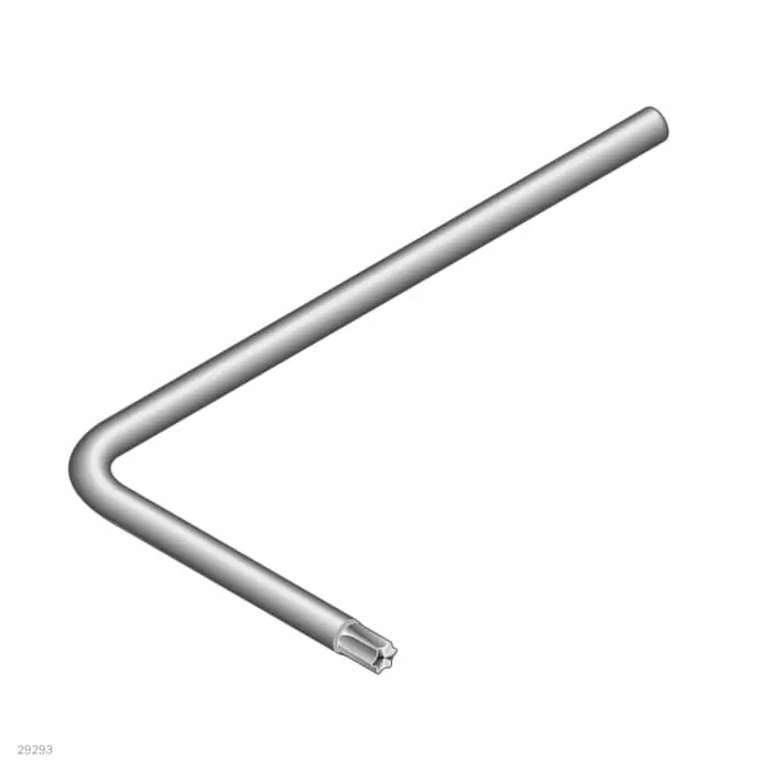 Bosch Rexroth 5 piece L Shape Metric Hex Key, T25, 3842528590