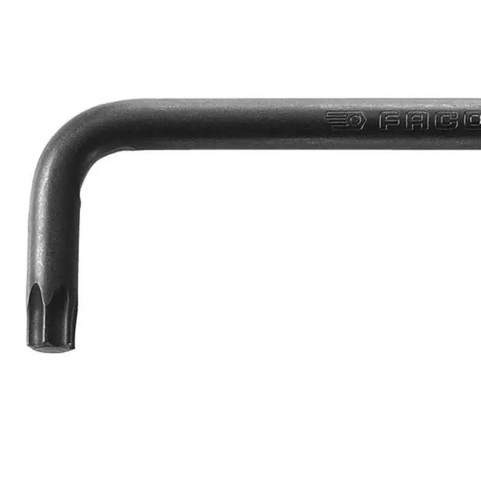 Facom 1-Piece Torx Key, T30 Size, L Shape, Long Arm, 89S.30
