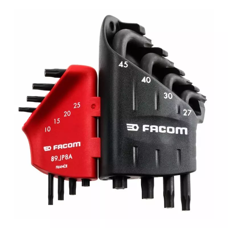 Facom 8-Piece Torx Key Set, L Shape, 89.JP8A