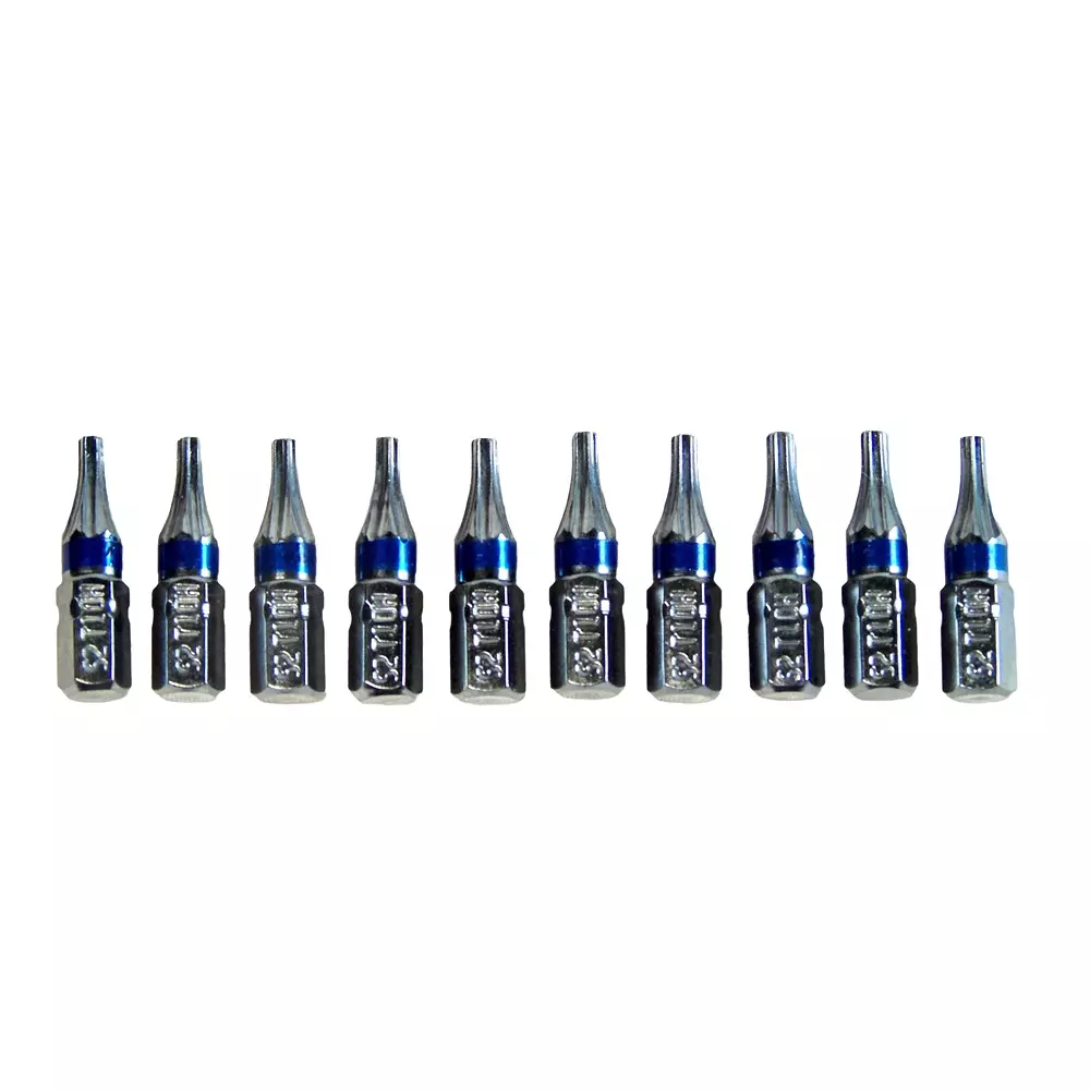 MULTICOMP PRO Torx Bit Tamperproof Type TT10 Hex Size, MP014699 (Pack of 10)