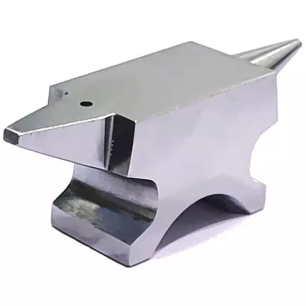 A.D INTERNATIONAL Double Horn Anvil Steel Chrome Plated 453 g for Jewelry Making, Repairs, Metal Forming, and More, 1N-2G5A-Y0IM