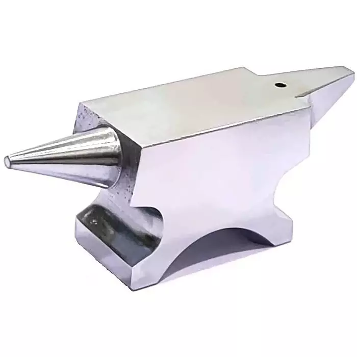 A.D INTERNATIONAL Double Horn Anvil Steel Chrome Plated 453 g for Jewelry Making, Repairs, Metal Forming, and More, 1N-2G5A-Y0IM