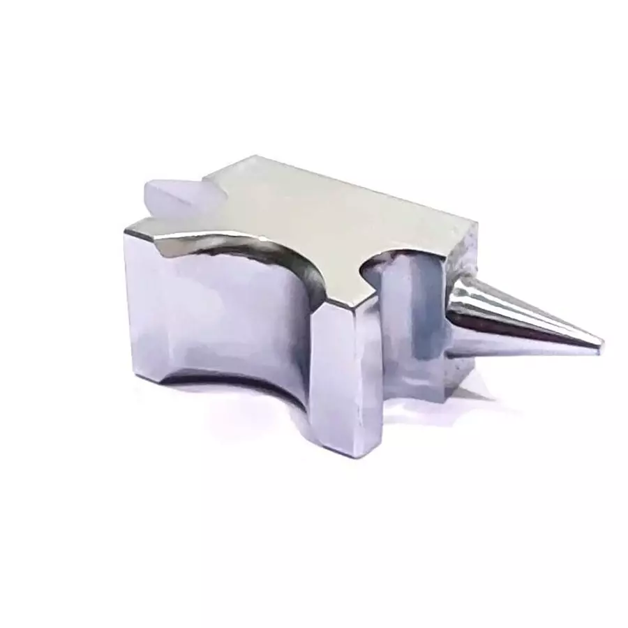 A.D INTERNATIONAL Double Horn Anvil Steel Chrome Plated 453 g for Jewelry Making, Repairs, Metal Forming, and More, 1N-2G5A-Y0IM