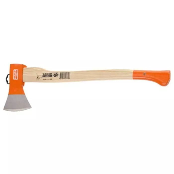 Bahco Ash Wood Axe 700 mm Length with Steel Head, FGS-1.25-700-WB