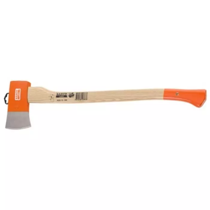 Bahco Ash Wood Axe 650 mm Length with Steel Head, HUS-1.0-650