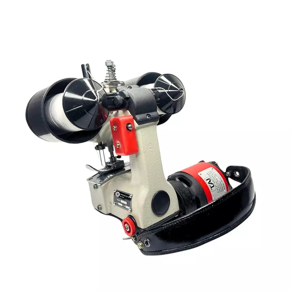 GENERIC Portable Bag Closer Sewing Machine Double Needle 8000 RPM 550 Bags /Hour Heavy Duty 4.5 Kg