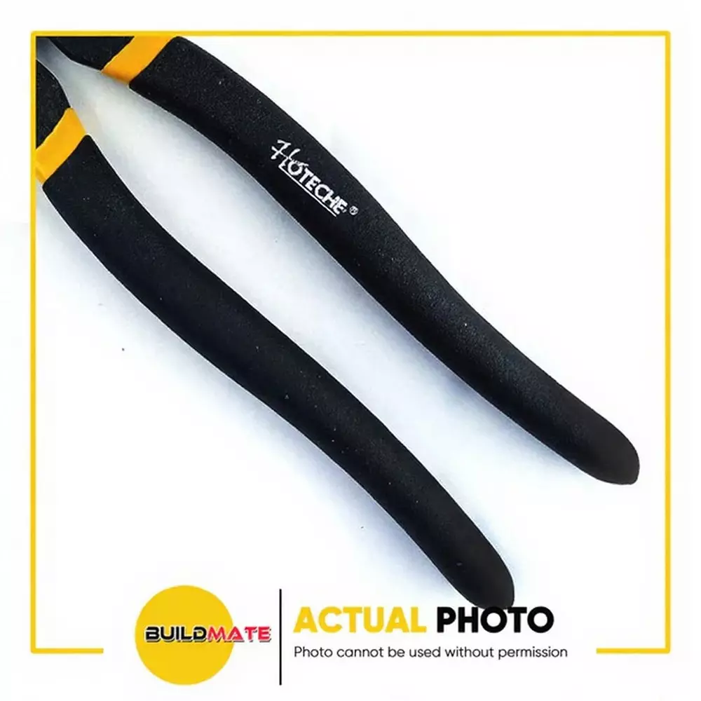 Hoteche Cable Cutter 10 Inch (254 mm) Size Alloy Steel Ergonomic Black & Silver for Industrial Use, 140603