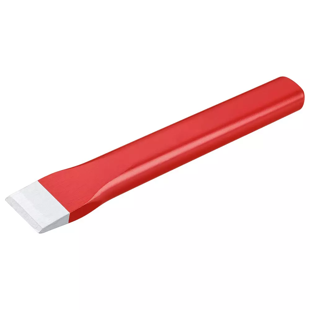 Ajay Flat Chisel Red 200 mm Length 20 mm Cutting Edge, AJ-FC (Pack of 6 Pcs)