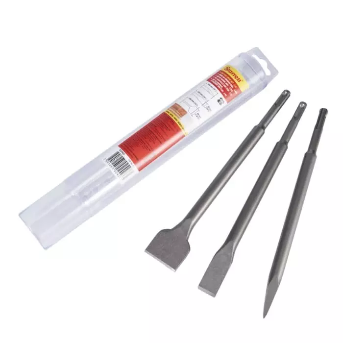 Starrett 20 mm 40 mm Concrete Chisels, KCPK03