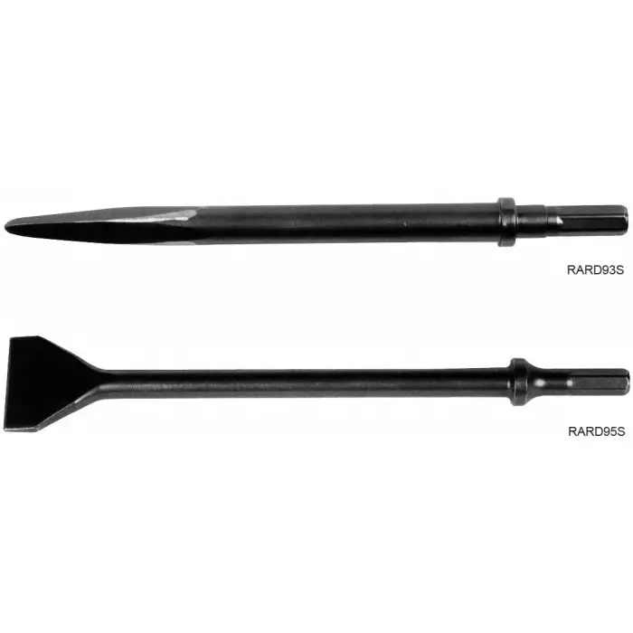 Sam Chisel 11 Piece Metal Flat 212 mm Length 40 Blade Width, RARD95S