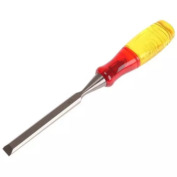 Irwin 6 Piece Steel Bevel Edge Chisel Set, 6.36 mm, 9.53 mm, 12.7 mm, 19.05 mm, 25.04 mm, 31.75 mm Blade Width, TM373S6