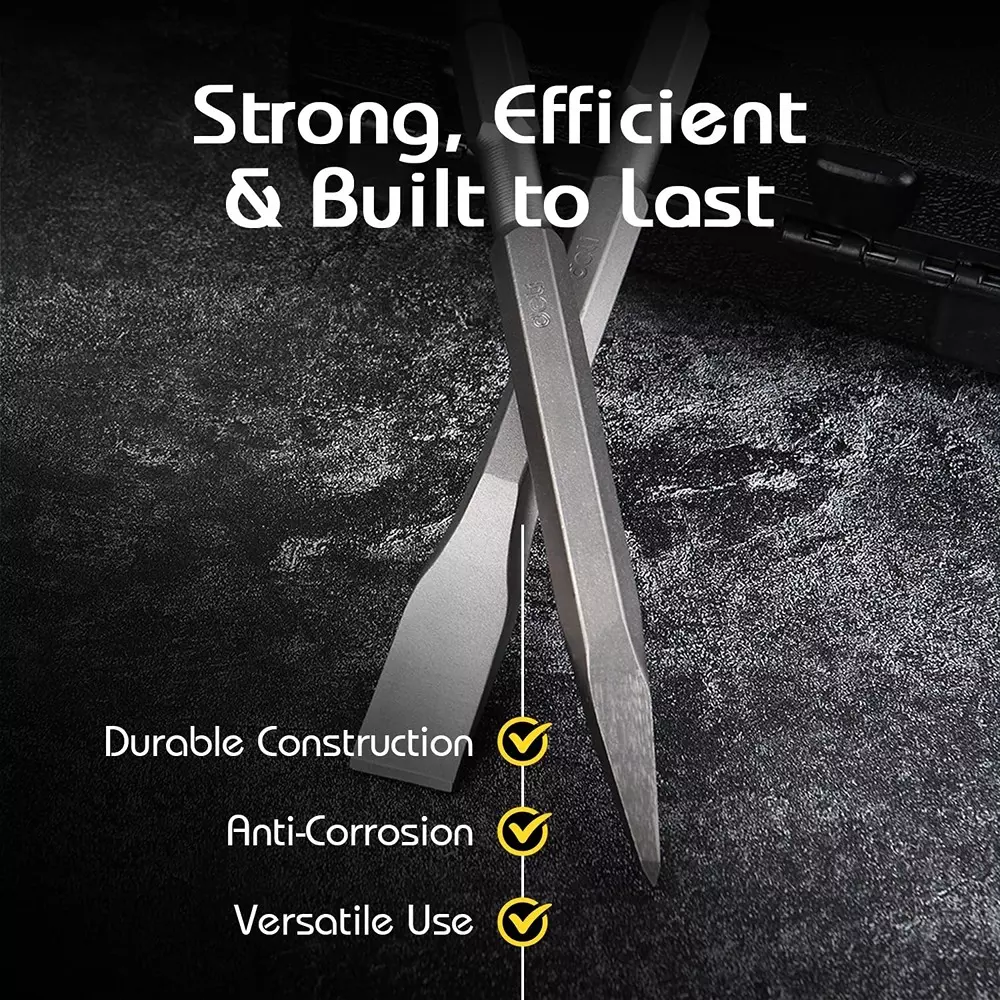 DELI Chisel 14x250x40 mm Flat, EDH-YBZ40250-E1