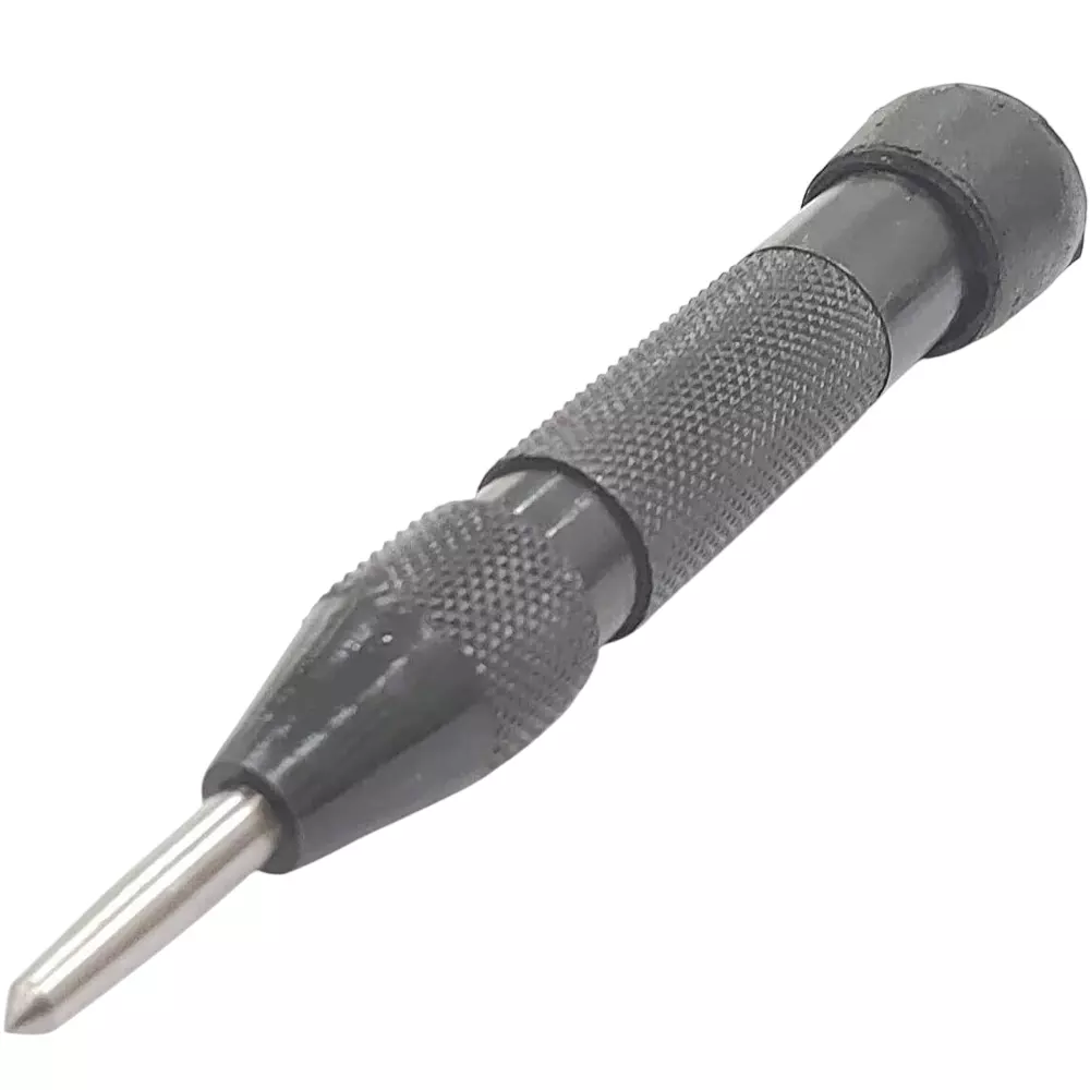 A.D INTERNATIONAL Automatic Center Pin Punch Spring Loaded with Adjustable Force for Punching, Marking, and Scribing