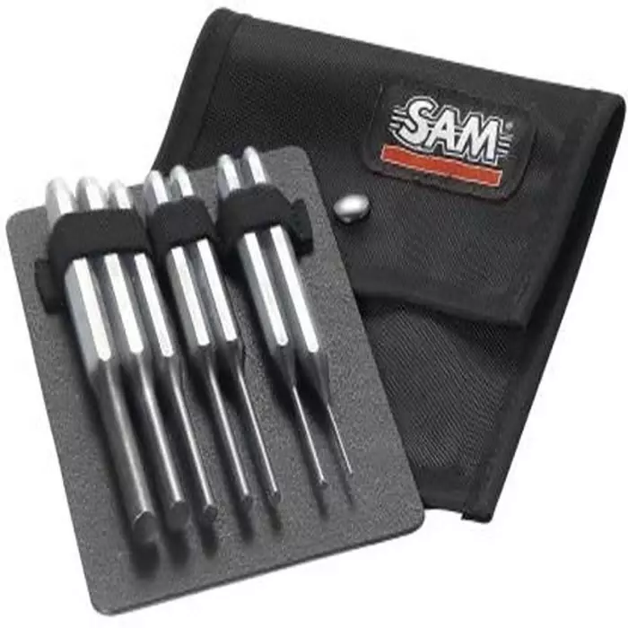 Sam Drift Punch Set 7-Piece 195 mm Overall, 7-CTR7A