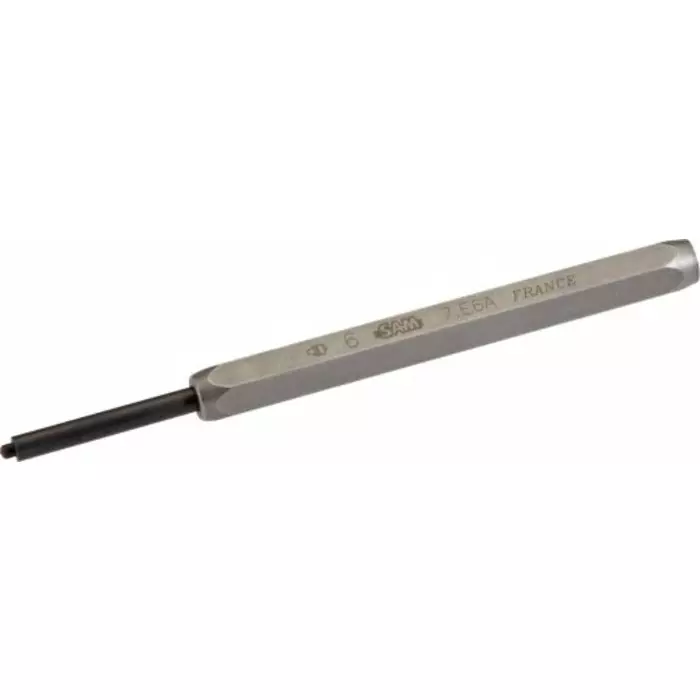 Sam Punch 1-Piece 8 mm Shank 126 Overall, 7-E-4A