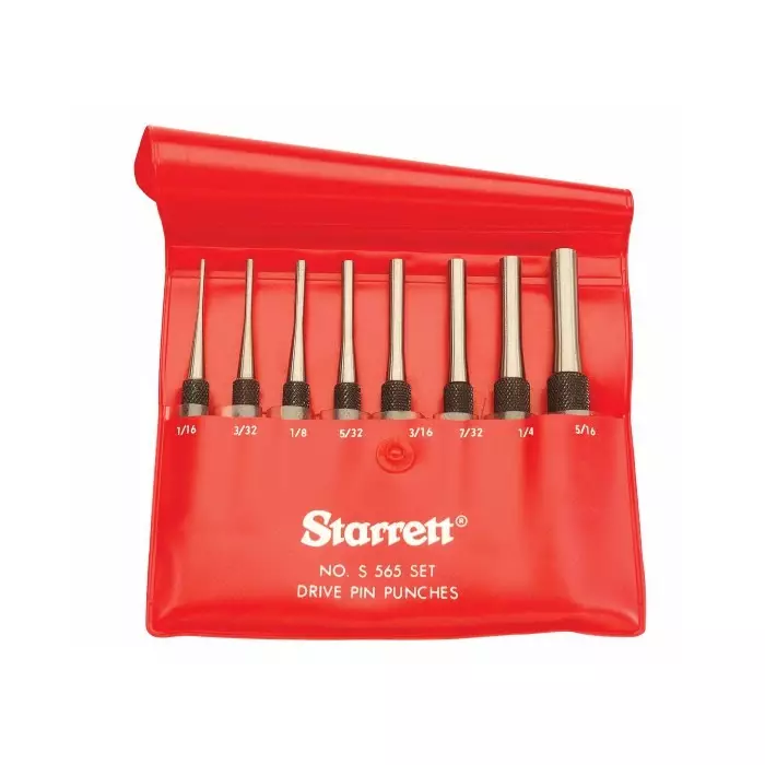 Starrett Centre Punch Centre Punch 100 mm Overall, DB522 (Set of 8)
