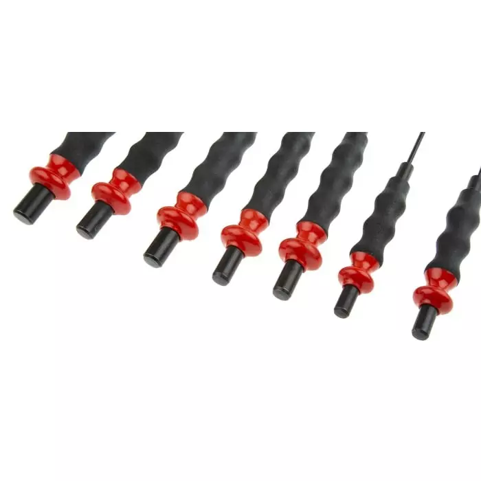 Facom 7-Piece Punch Set, Anti-Vibration Punch, 2 - 10 mm Shank, 249.GJ7
