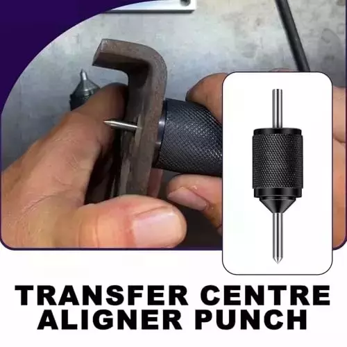 Buyohlic International Universal Transfer Centre Aligner Punch Hardened Pin for DIY, Workshop, Garage, W7-WU0U-2GW5 (Set of 2)