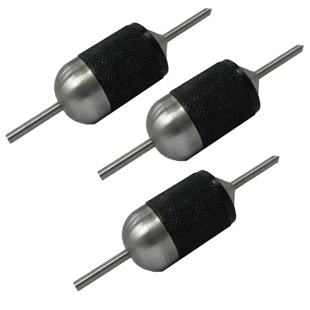 Assorts Center Aligner Pin Hardened Steel with High Quality Steel Punch 9.525 to 25.40 mm (Pack of 3)