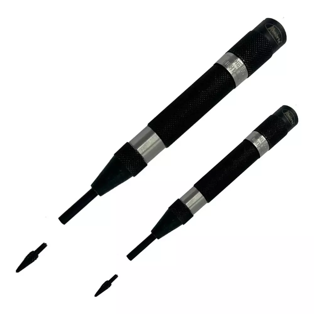 Assorts Medium & Heavy Duty Automatic Center Punch 111.12x15.87 & 79.37x12.7 mm (Pack of 2)