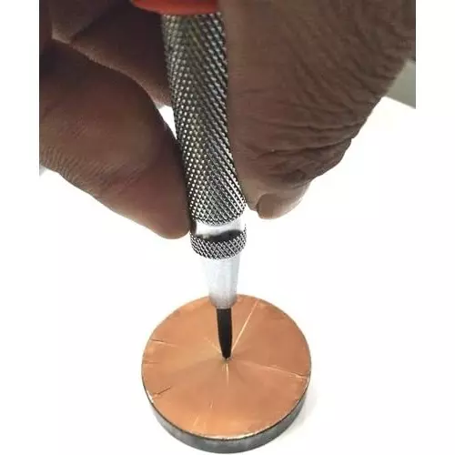 A.D INTERNATIONAL Centre Hole Punch Tool with Adjustable Punch Force, Anti Slip Grip and 58 ± 2 HRC Hardness, 2I-NOCG-NNMK (Pack of 3)