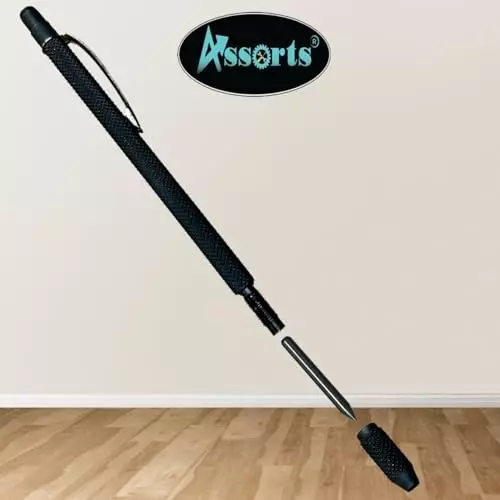 Assorts Scribing Pen Carbide Knurled Body 27 mm Point Tipped 145 mm OAL