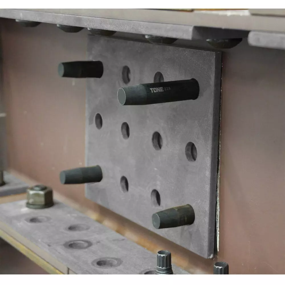 TONE Reamer Punch Correspondence Phosphate film Structural Steel 115x13x13 mm, PRP-23.5