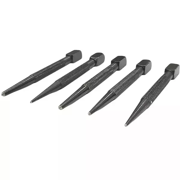 Buyohlic International Square Head Center Punch Imperial Standard Hard Metal for Wood Working, L4-I6PH-FM3D (Pack of 5)