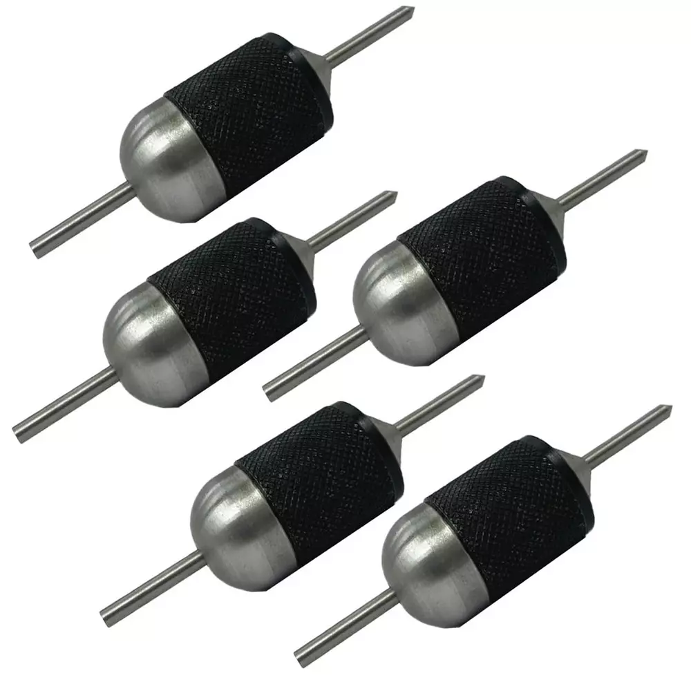 Assorts Center Aligner Pin Hardened Steel with High Quality Steel Punch 9.525 to 25.40 mm (Pack of 5)