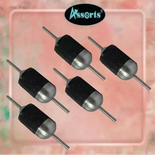 Assorts Center Aligner Pin Hardened Steel with High Quality Steel Punch 9.525 to 25.40 mm (Pack of 5)